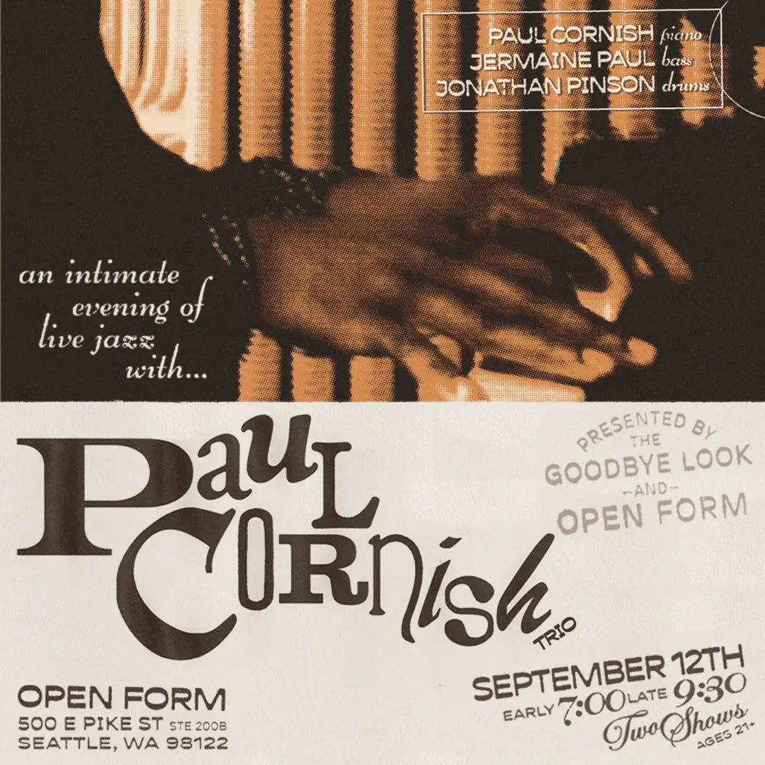 PAUL CORNISH TRIO JAZZ SHOW