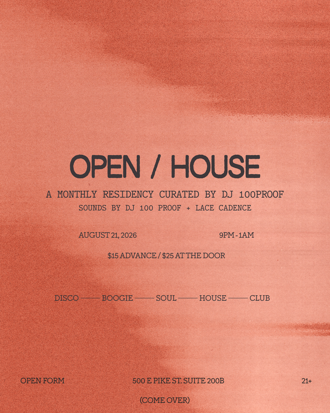 OPEN/HOUSE