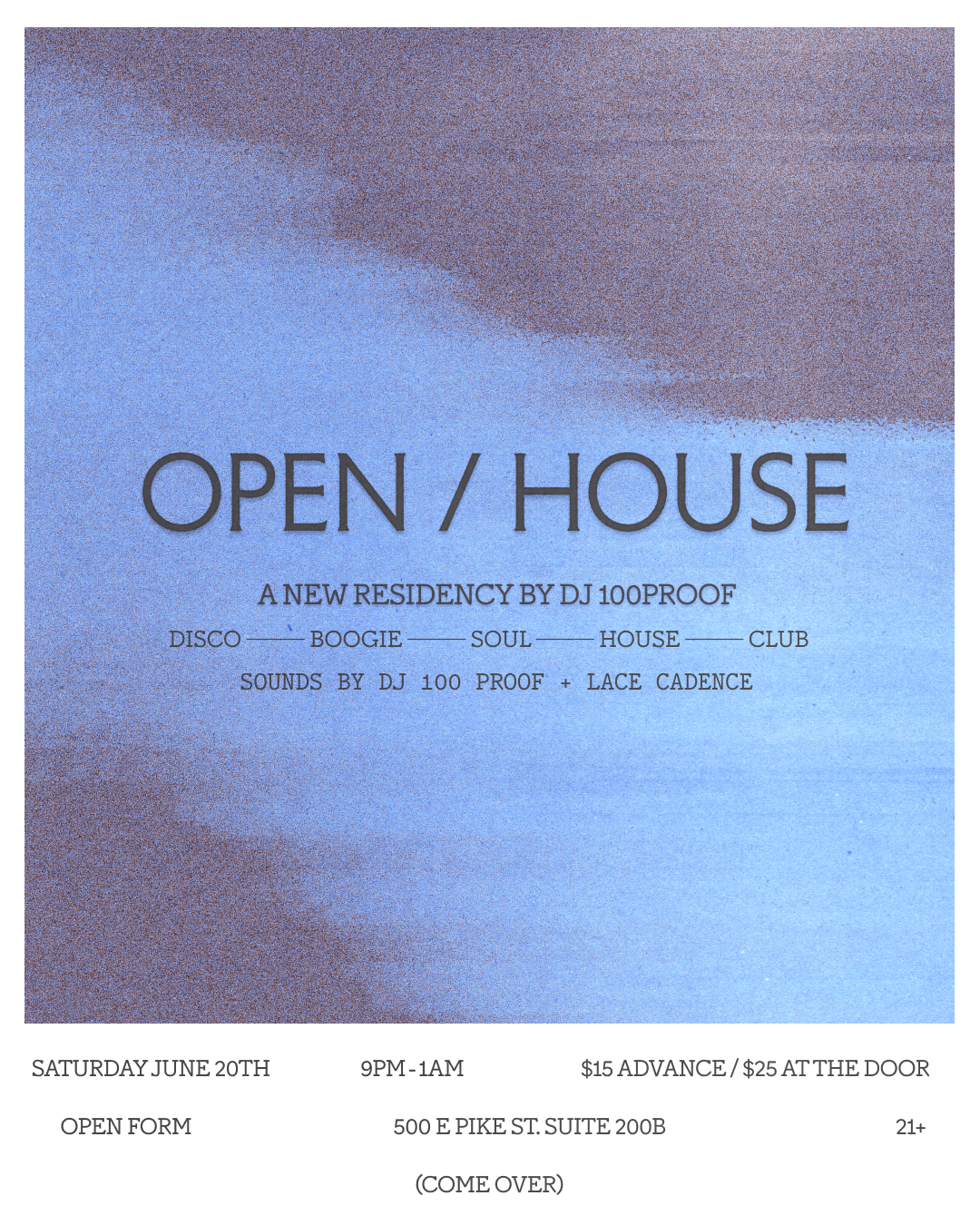 OPEN/HOUSE