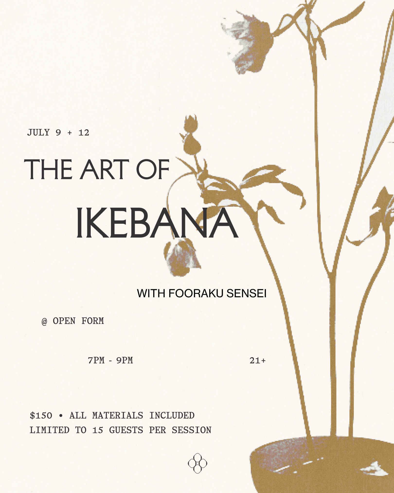 THE ART OF IKEBANA - SESSION 2
