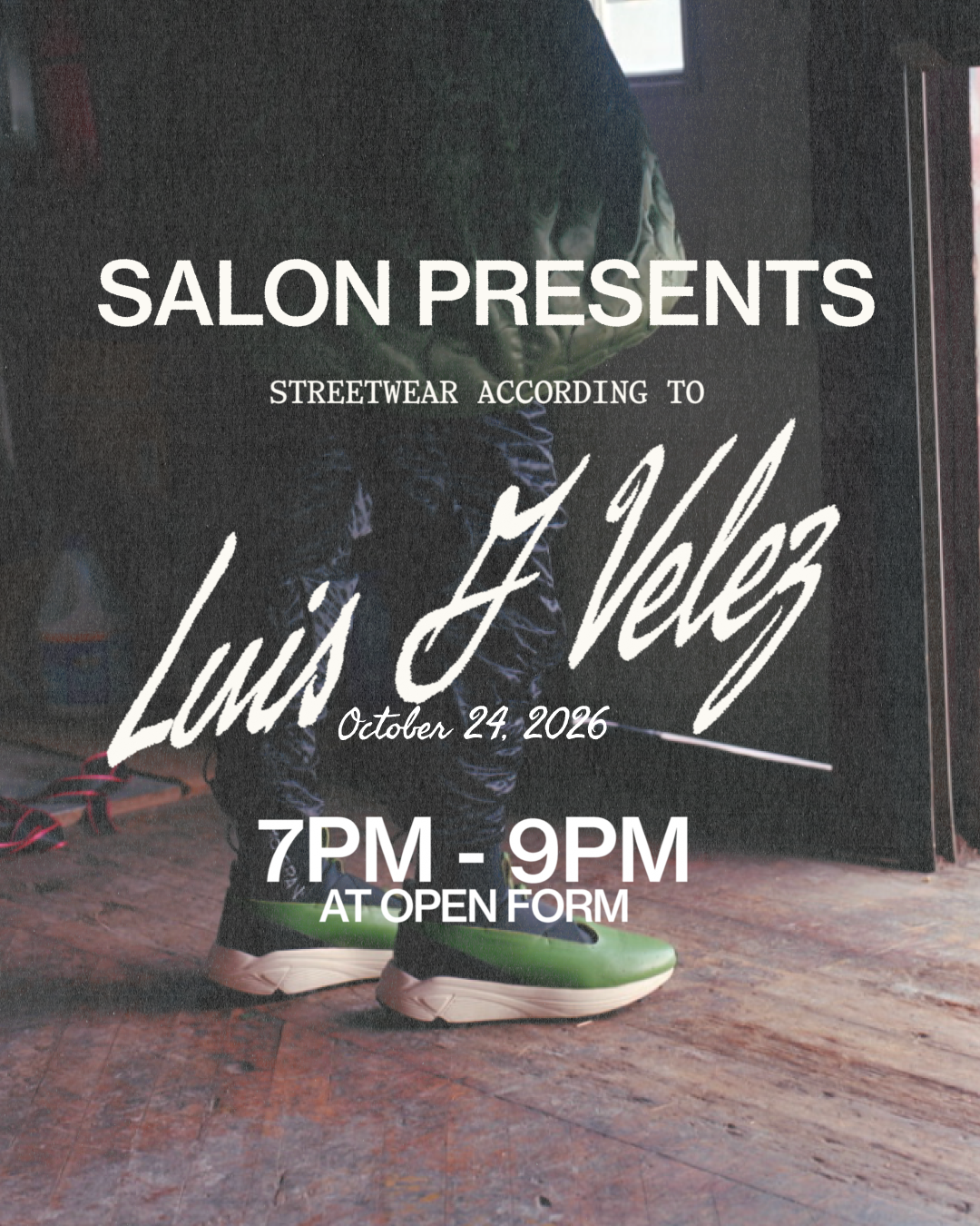 SALON: STREETWEAR ACCORDING TO LUIS G. VELEZ